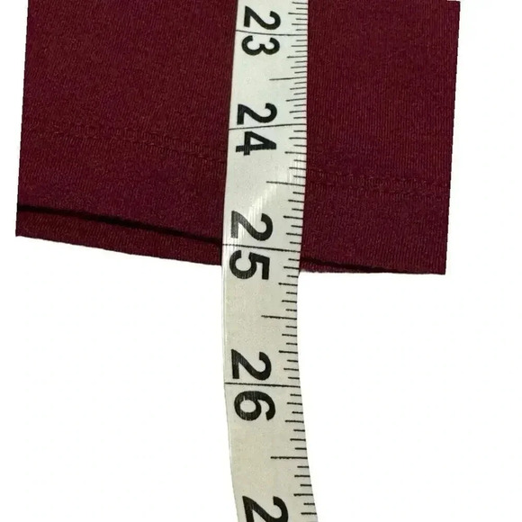 Banana Republic Stretch Women’s XS Burgundy Sleeveless Top - Picture 6 of 7